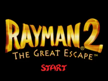 Rayman 2 - The Great Escape (Europe) (En,Fr,De,Es,It) screen shot title